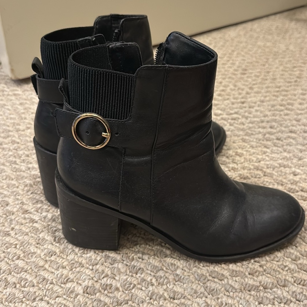 Aldo Block Heeled Booties